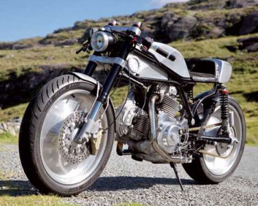 Ducafé to Go: A 1984 Cagiva Alazzurra 350T, Reimagined Image